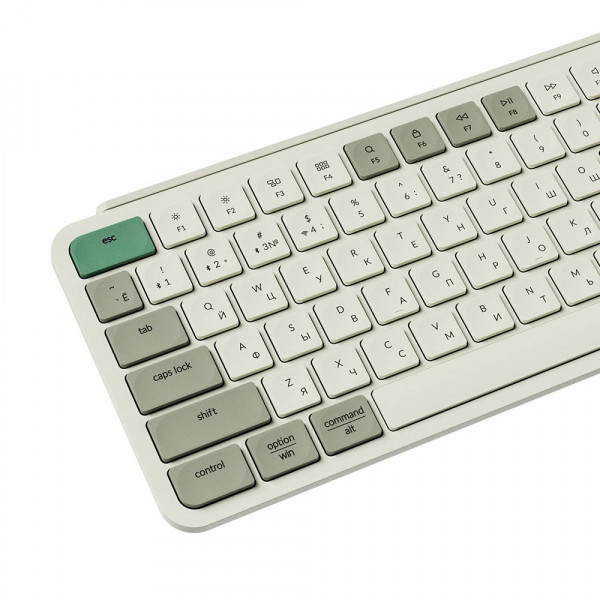 Keychron B6 Pro Ultra-Slim Wireless Retro Green
